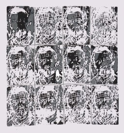 Composition à l'autoportrait 3586 2013