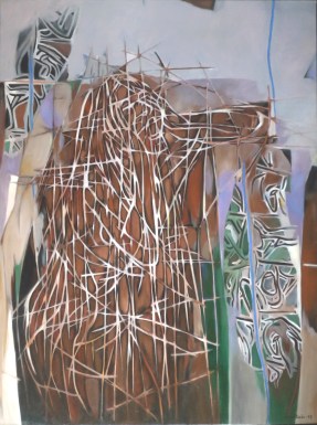 Cri 1 huile sur toile 130 x 97 2013