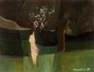 1979 - La cueillette Huile sur toile 19 X 24