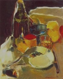 1972 - Nature morte Huile sur toile 41 X 33